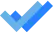 Tick azul